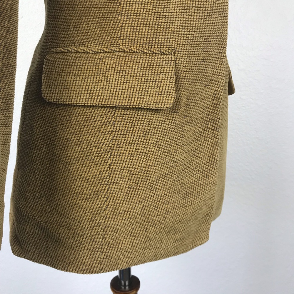 Halston Lifestyle Cotton Blend Lined Blazer JKT96 - Picture 4 of 8